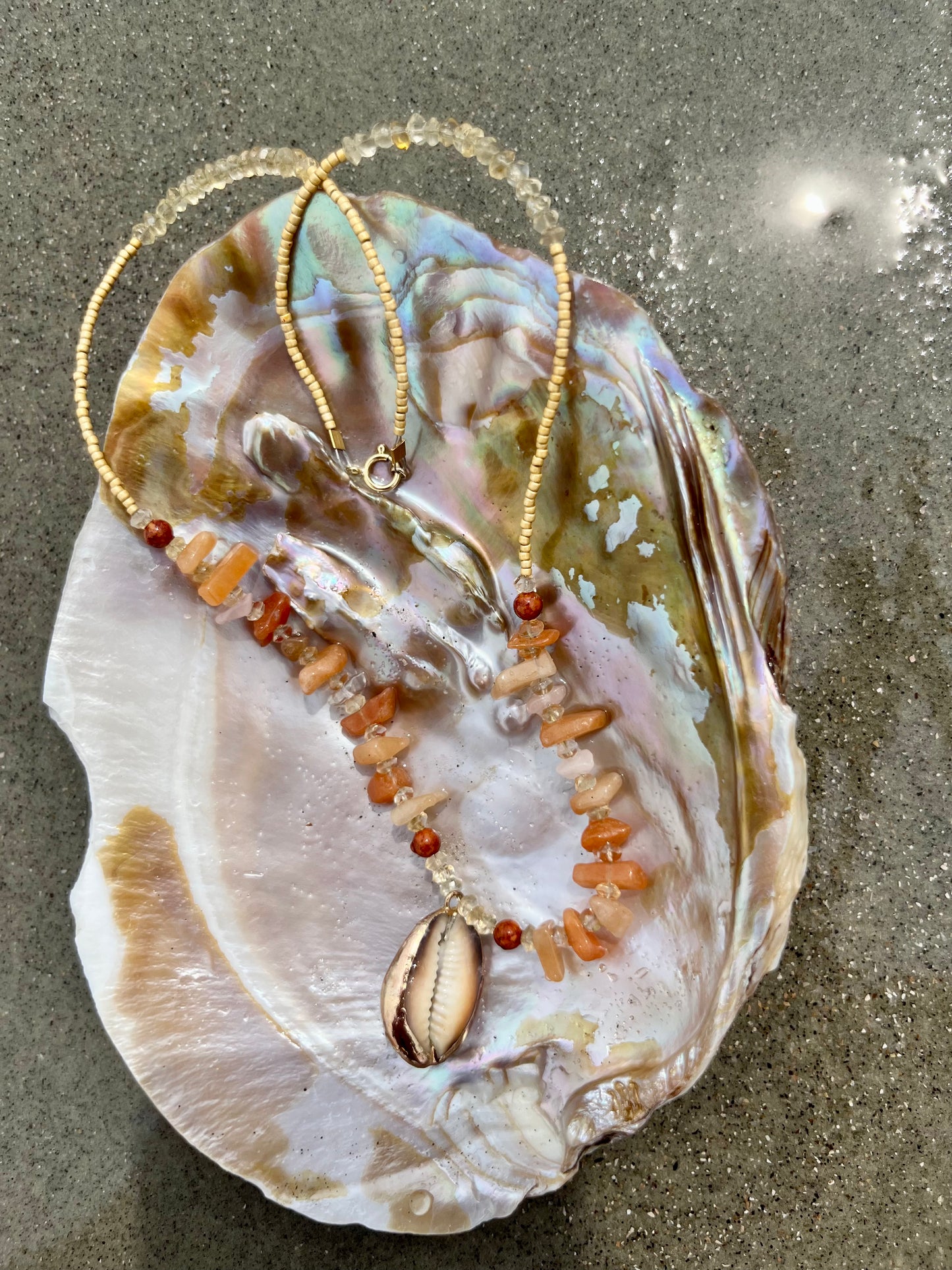 Sandy Treasure Necklace