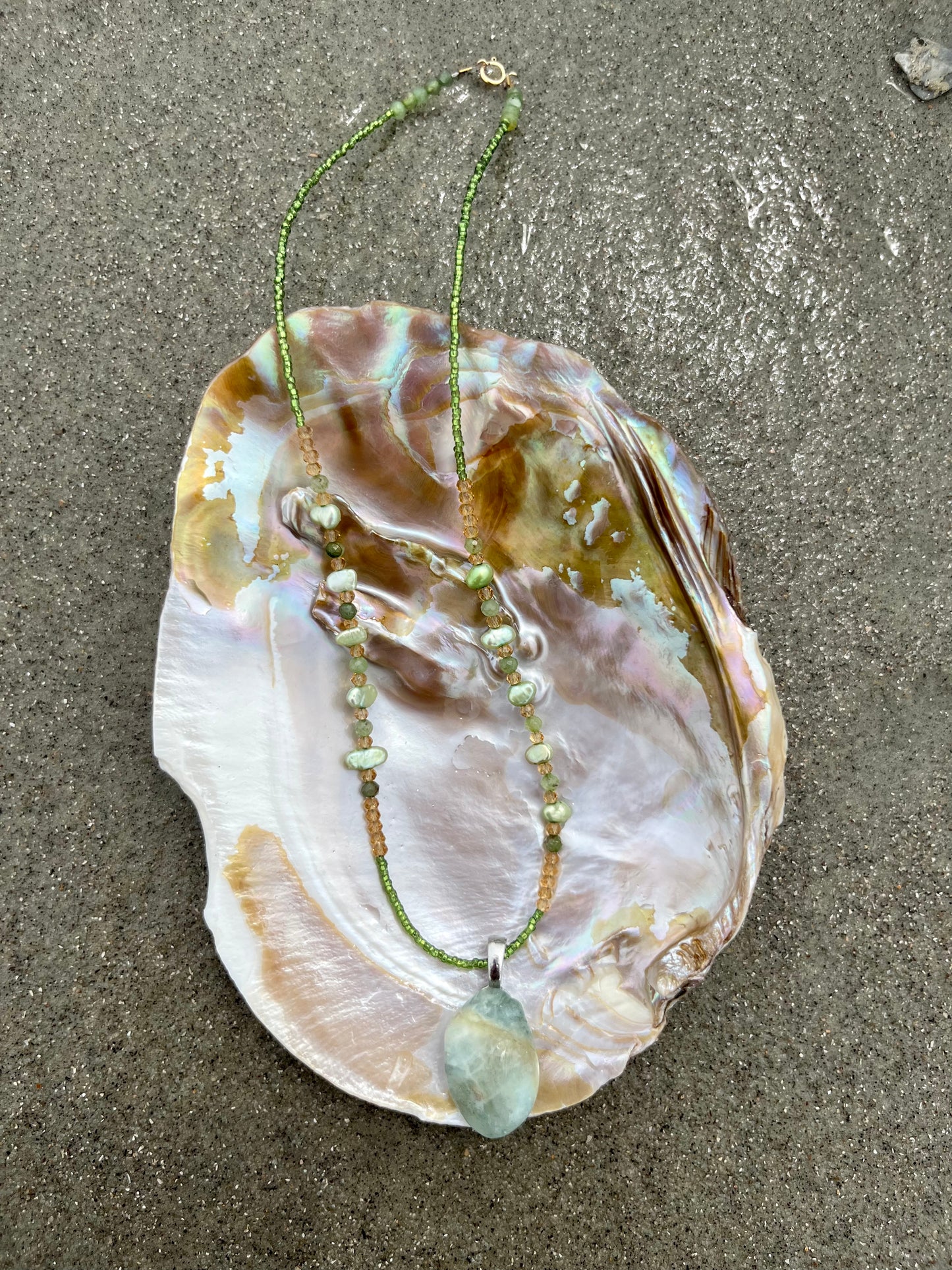 Ocean Green Necklace